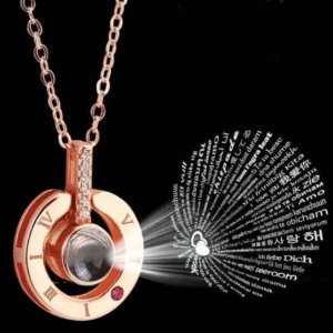 100 Languages "I LOVE YOU" Necklace